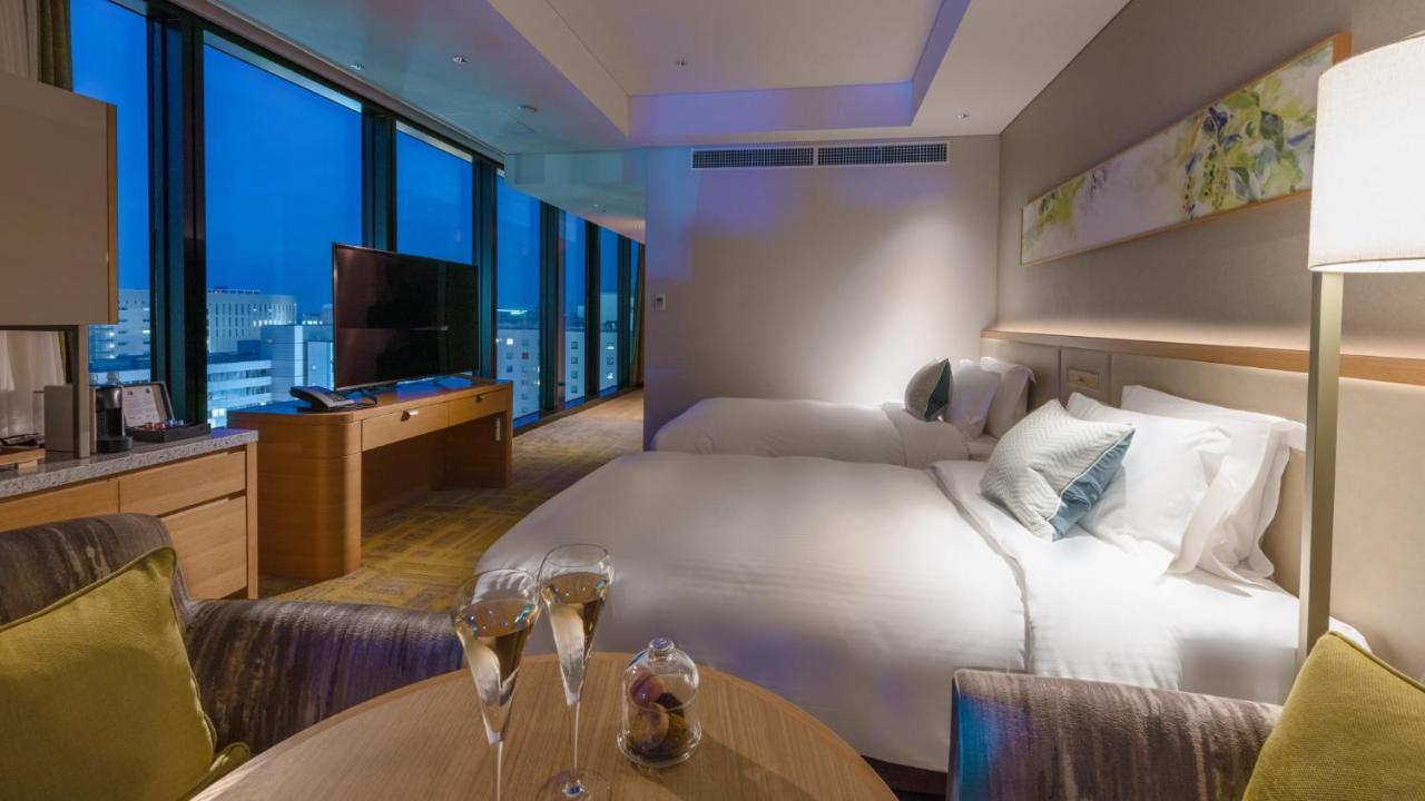 Miyako Hotel Hakata Fukuoka  Exteriér fotografie Deluxe Room