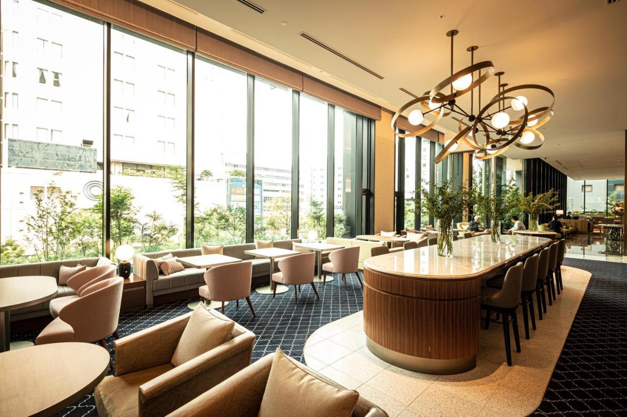 Miyako Hotel Hakata Fukuoka  Exteriér fotografie The lounge at Tokyo International Airport